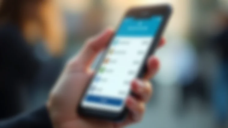 Téléphone affichant une opération de paiement